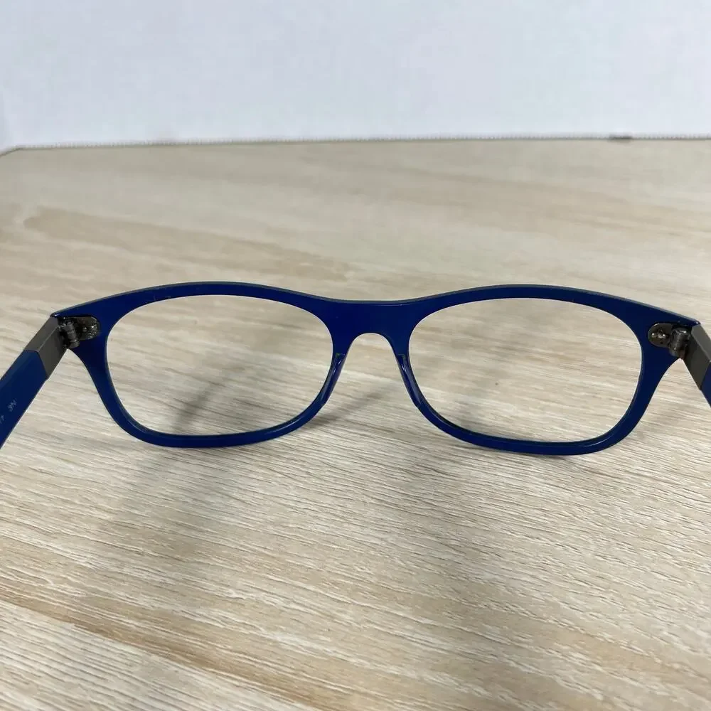 Ray-Ban RB4207 6015/8G LiteForce Sunglasses Blue Frames Only DAMAGED 55-17 Italy